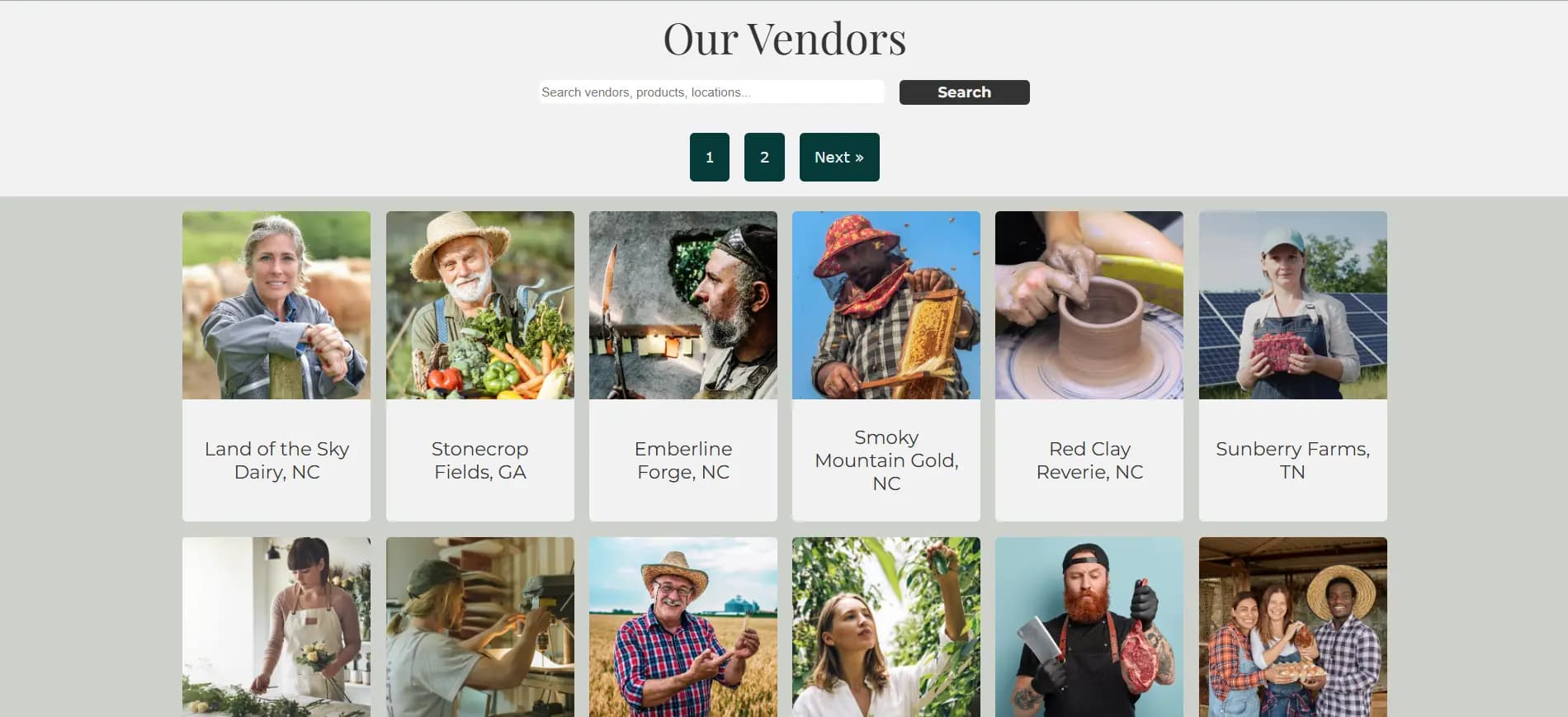 Vendor Directory