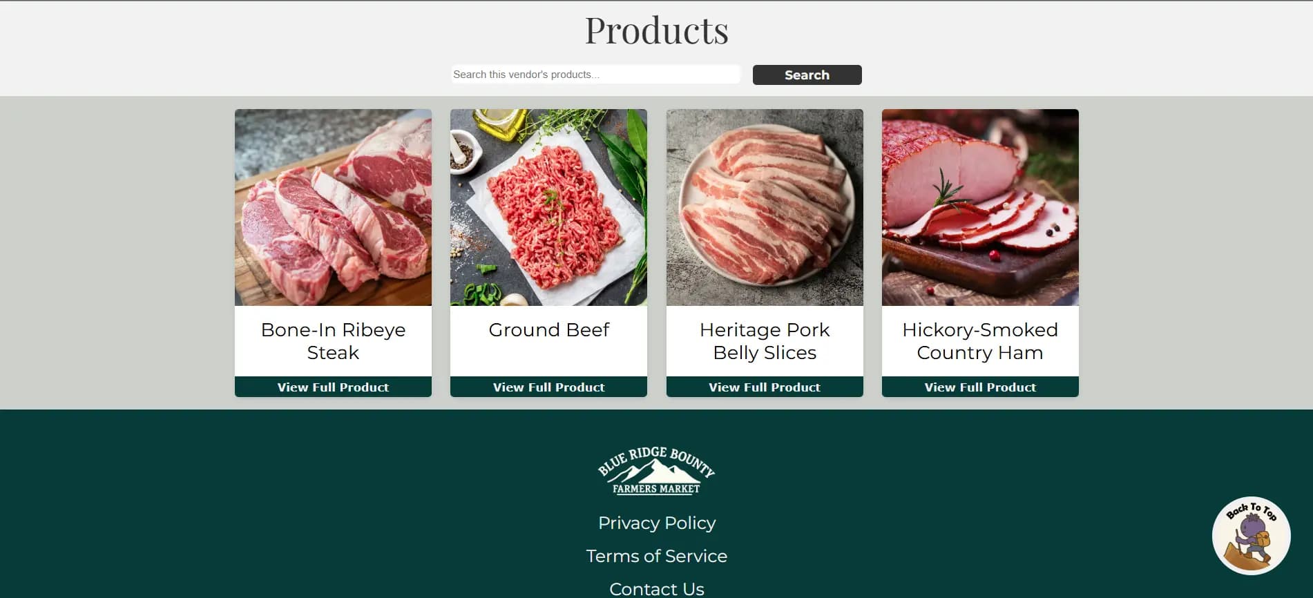 Vendor Products